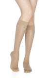 REJUVA Sheer Dot Buff Below Knee Stockings 15 - 20mmHG - Soul Legs