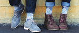 REJUVA Argyle Smoke Below Knee Socks 15 - 20mmHG - Soul Legs