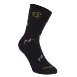 SOLIDEA Bamboo Fly Mid Calf Socks Nero 18/24 mmHg - Soul Legs