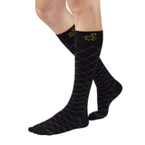 SOLIDEA Bamboo Rumba Knee High Socks Nero 18/24 mmHg - Soul Legs