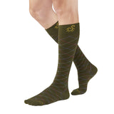 SOLIDEA Bamboo Rumba Knee High Socks Olive 18/24 mmHg - Soul Legs