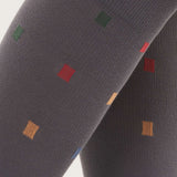 SOLIDEA Bamboo Square Knee High Socks Grigio 18/24 mmHg - Soul Legs