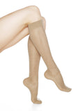 REJUVA Sheer Dot Buff Below Knee Stockings 15 - 20mmHG - Soul Legs
