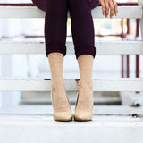 REJUVA Sheer Dot Buff Below Knee Stockings 15 - 20mmHG - Soul Legs